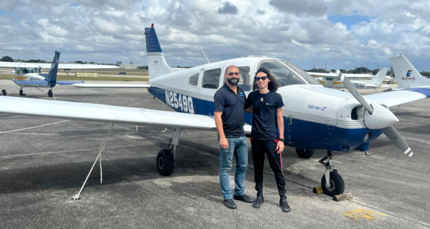 Student's First Solo Flight