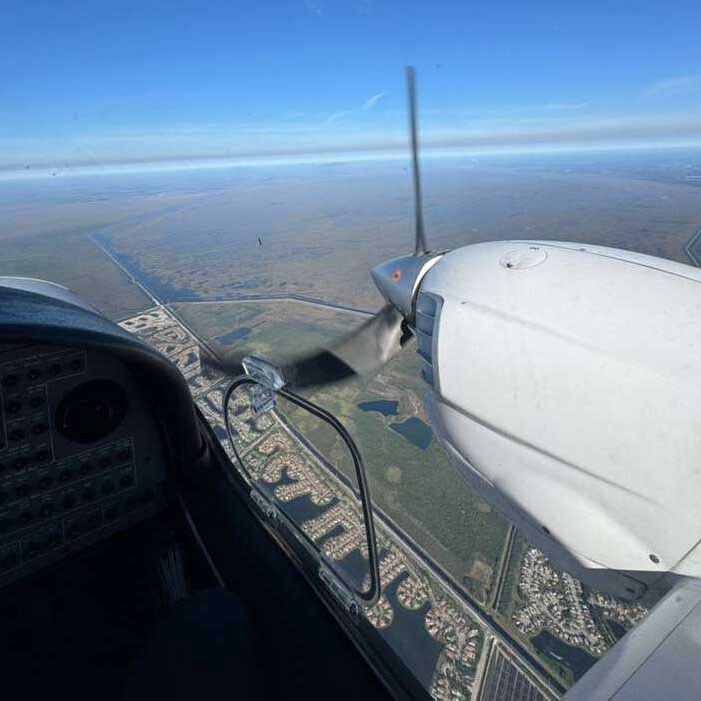 Train in Florida’s Busy Skies