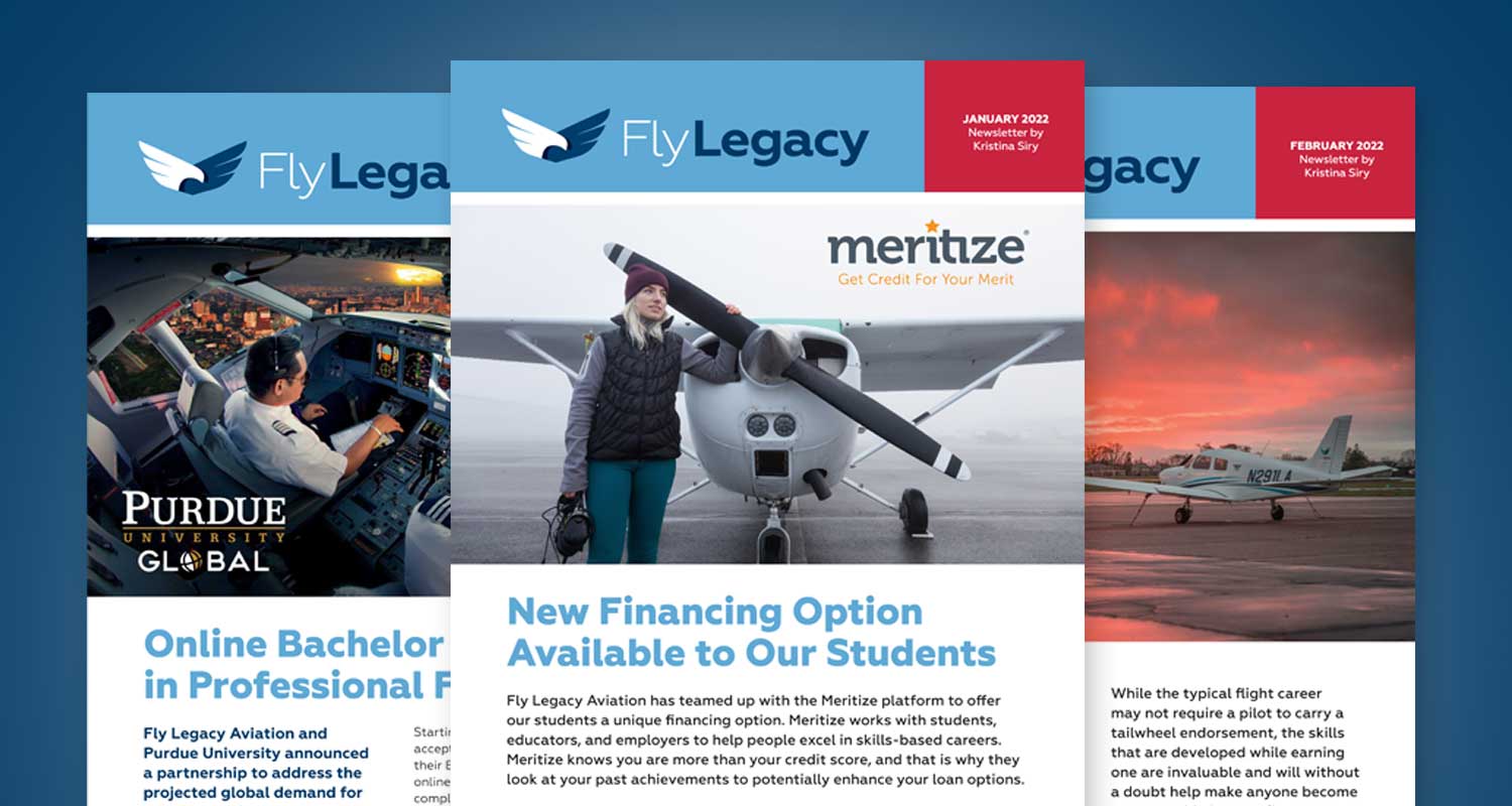 Learn to Fly Program – Fly Legacy Aviation